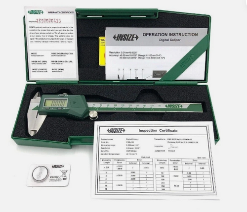 CALIBRADOR DIGITAL 0 - 12"/ 0 - 300 MM  0.0005"/0.01MM INSIZE 1108-300M