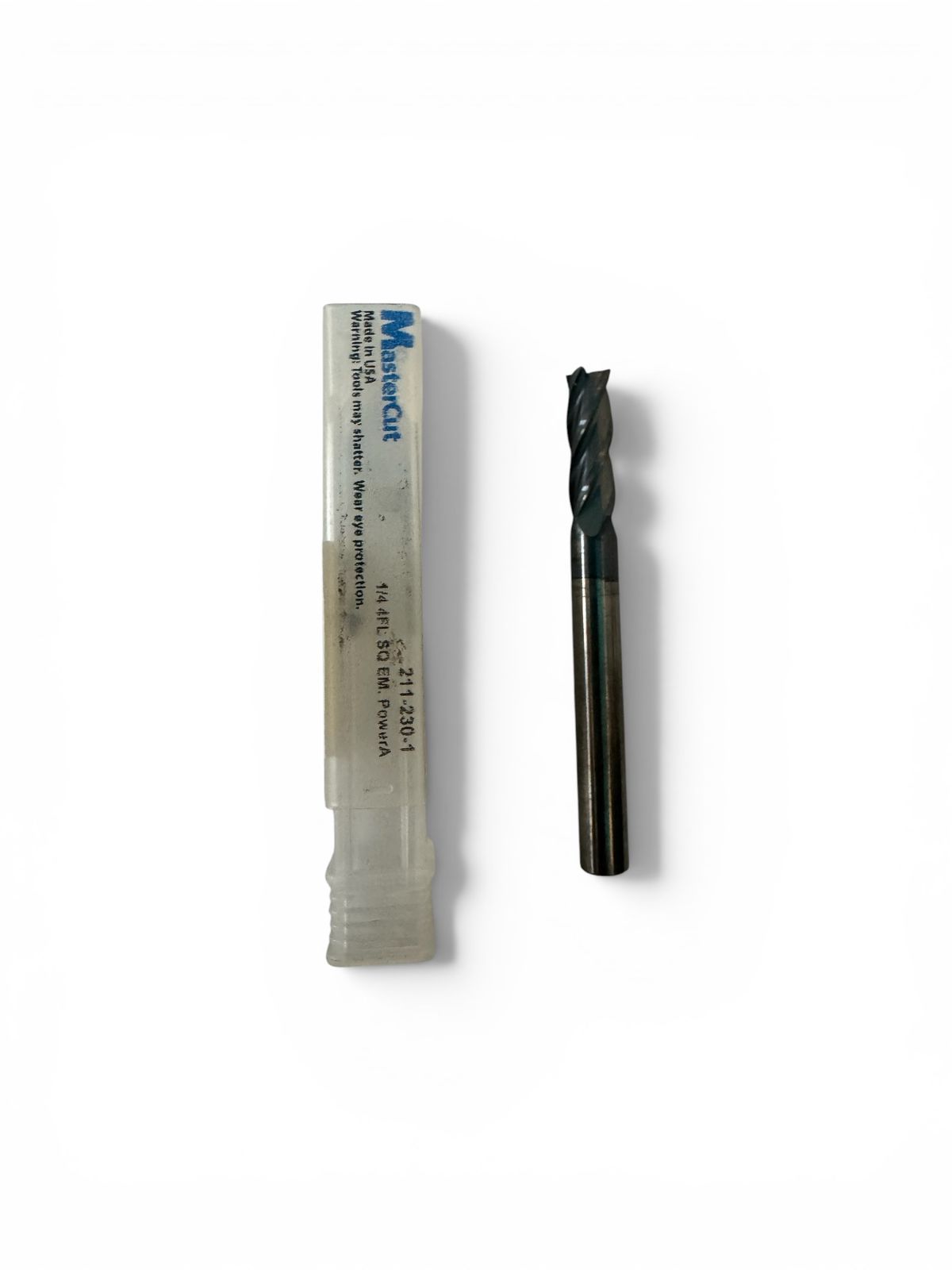 CORTADOR VERTICAL CARBURO 4FILOS PLANO RECUBRIMIENTO TiAlN 1/4" MASTERCUT.