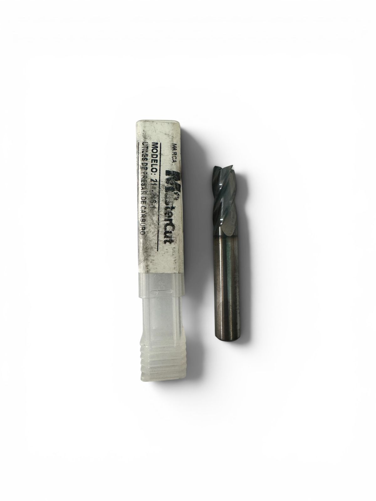 CORTADOR VERTICAL CARBURO 4FILOS PLANO RECURBIMIENTO TiAlN 3/8" X 2 1/2" MARCA MASTERCUT