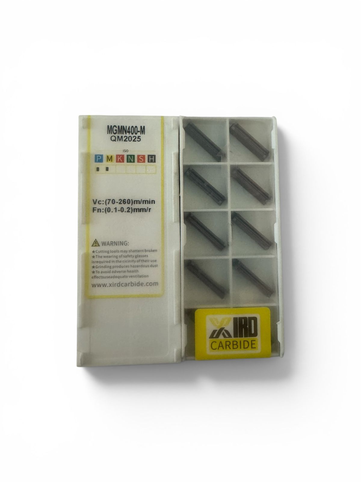 INSERTOS DE TRONZADO MGMN400M CAJA CON 10 PZAS MARCA OQZ