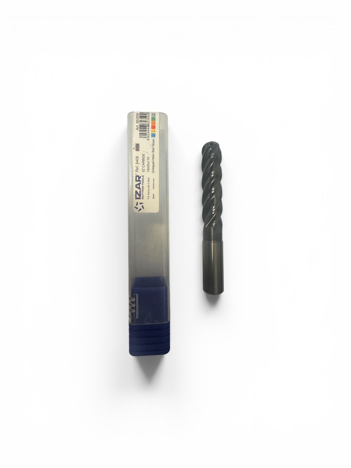CORTADOR VERTICAL CARBURO 4 FILOS BOLA TiAlN 16MM X 100MM MARCA IZAR